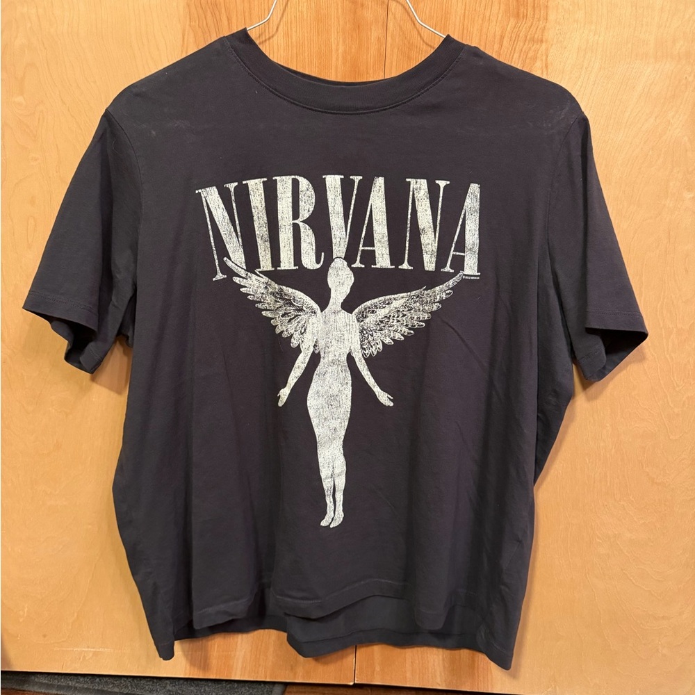 Nirvana grey Graphic T-Shirt